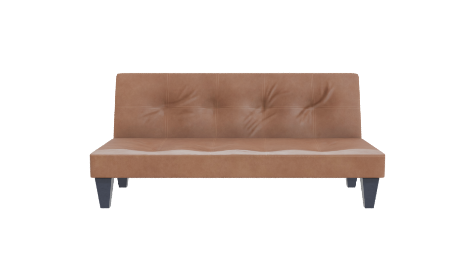 Stylish Convertible Sofa 3D Model - Professional 3D Model Render 11