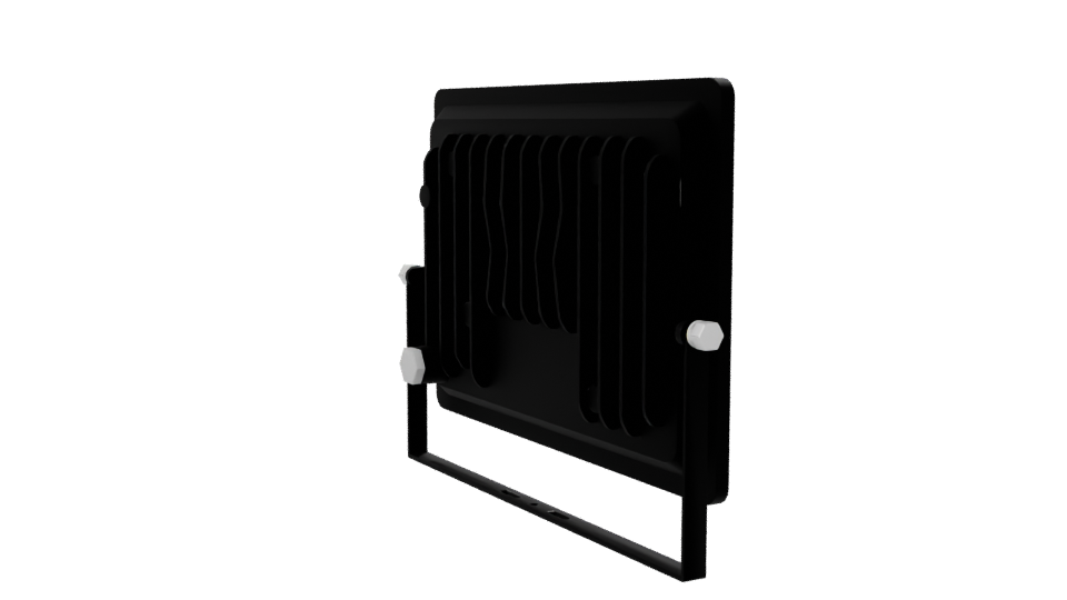 LED Flood Light 3D Model - Professional 3D Model Render 7