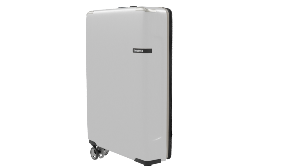 Stylish Luggage Suitcase Model - Professional 3D Model Render 9