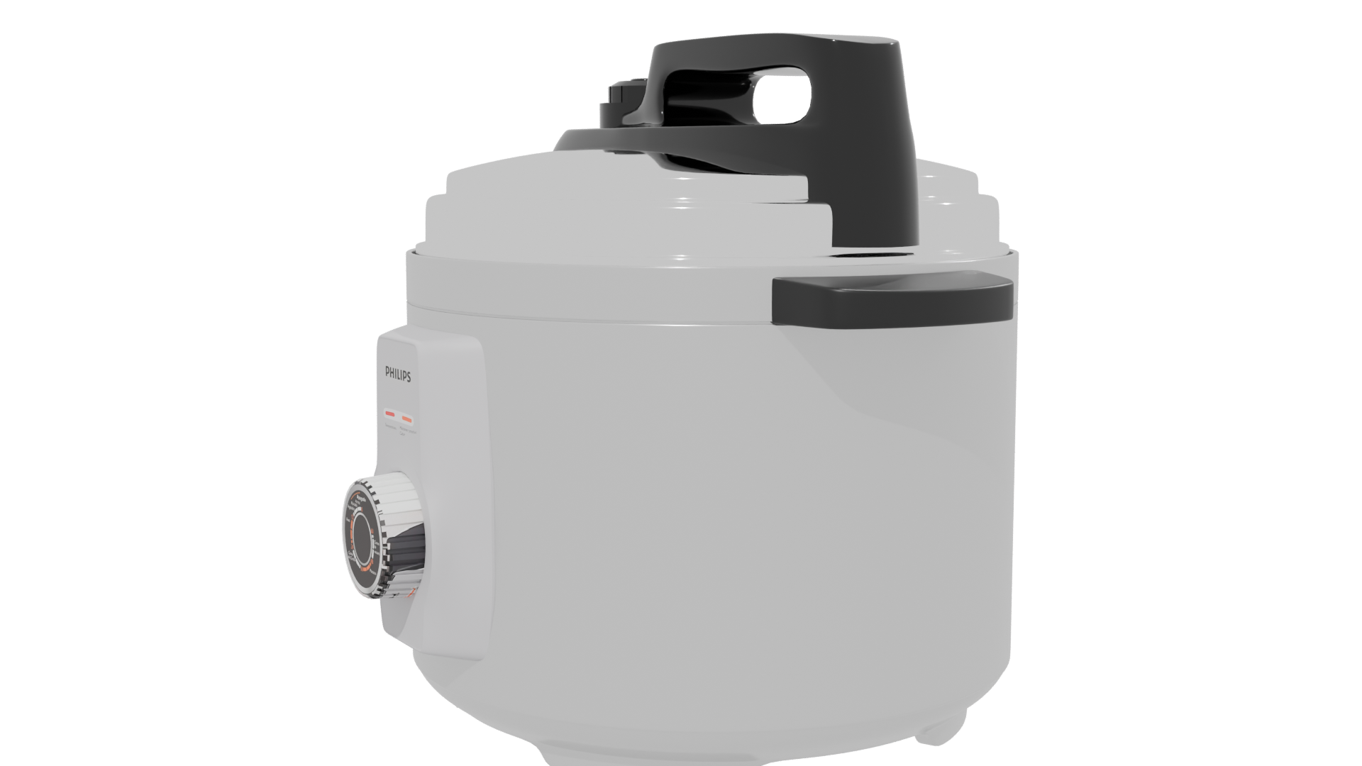 Sleek Electric Pressure Cooker 3D - Professional 3D Model Render 13