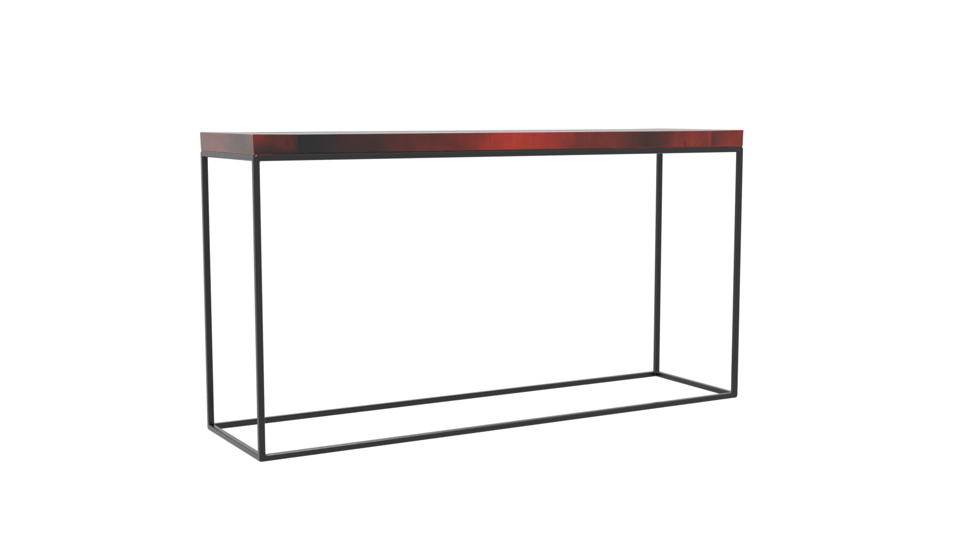 Stylish Modern Console Table 3D - Professional 3D Model Render 4