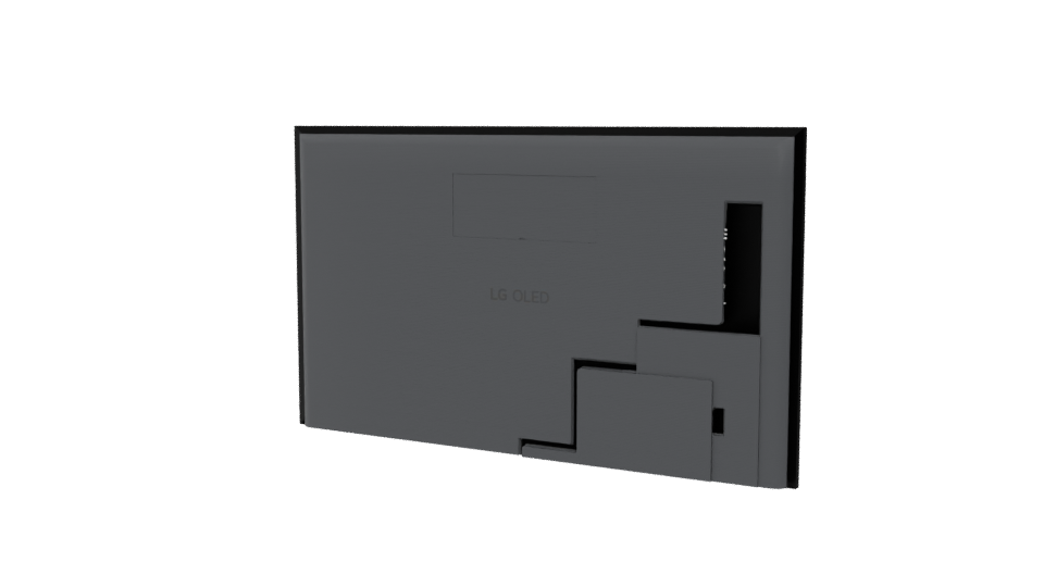 Sleek Modern Television 3D Model - Professional 3D Model Render 6