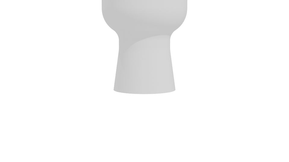 Contemporary Toilet Ceramic Model - Professional 3D Model Render 11