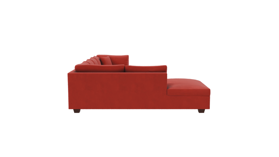 Stylish Modern Sectional Sofa 3D - Professional 3D Model Render 8