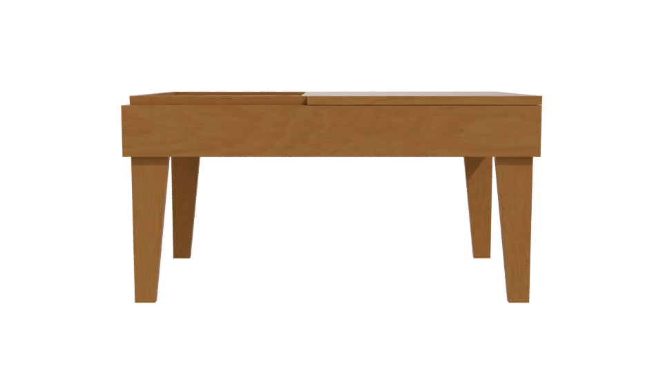 Stylish Modern Coffee Table 3D - Professional 3D Model Render 11