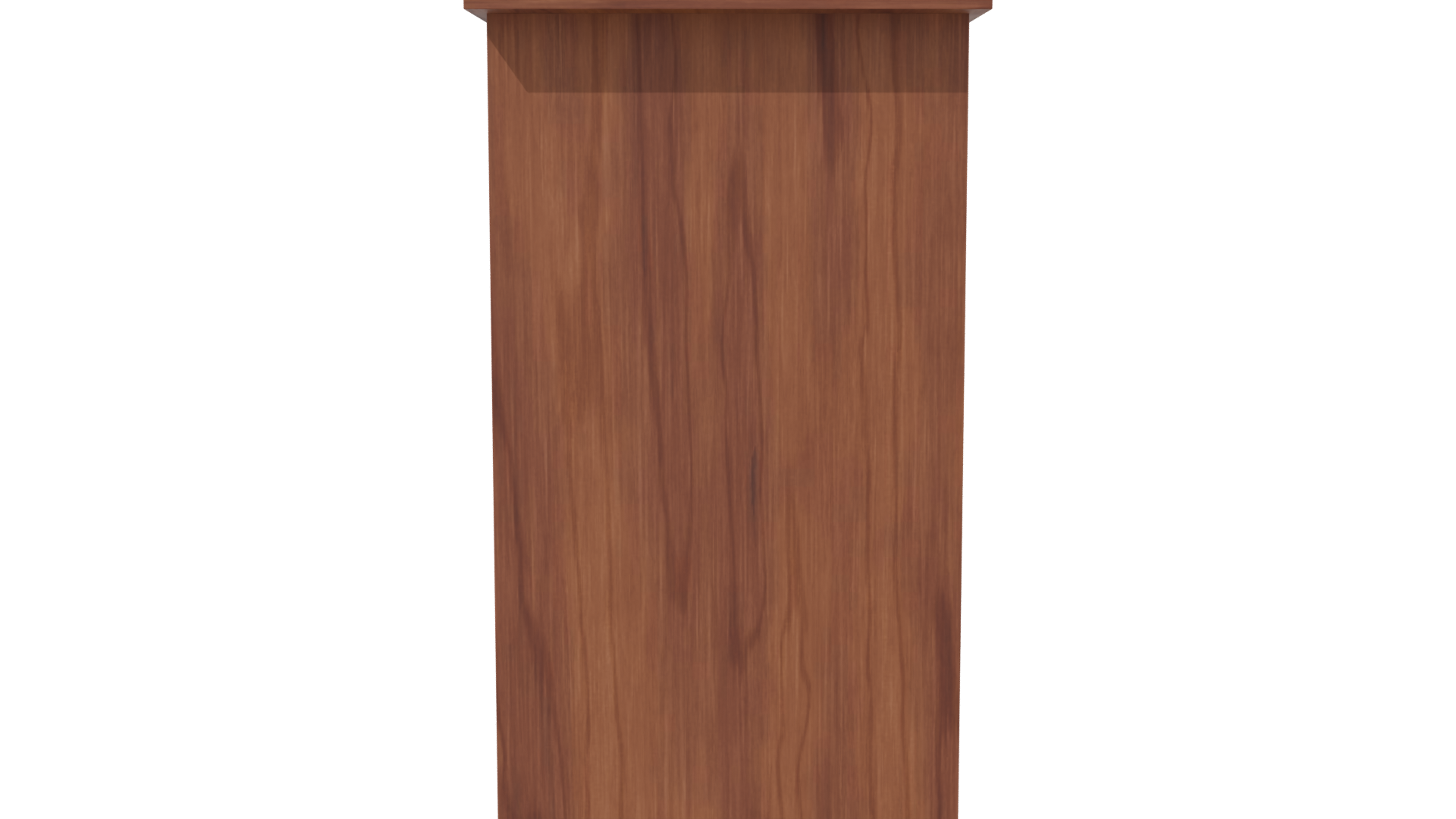Elegant Wooden Console Table 3D - Professional 3D Model Render 2