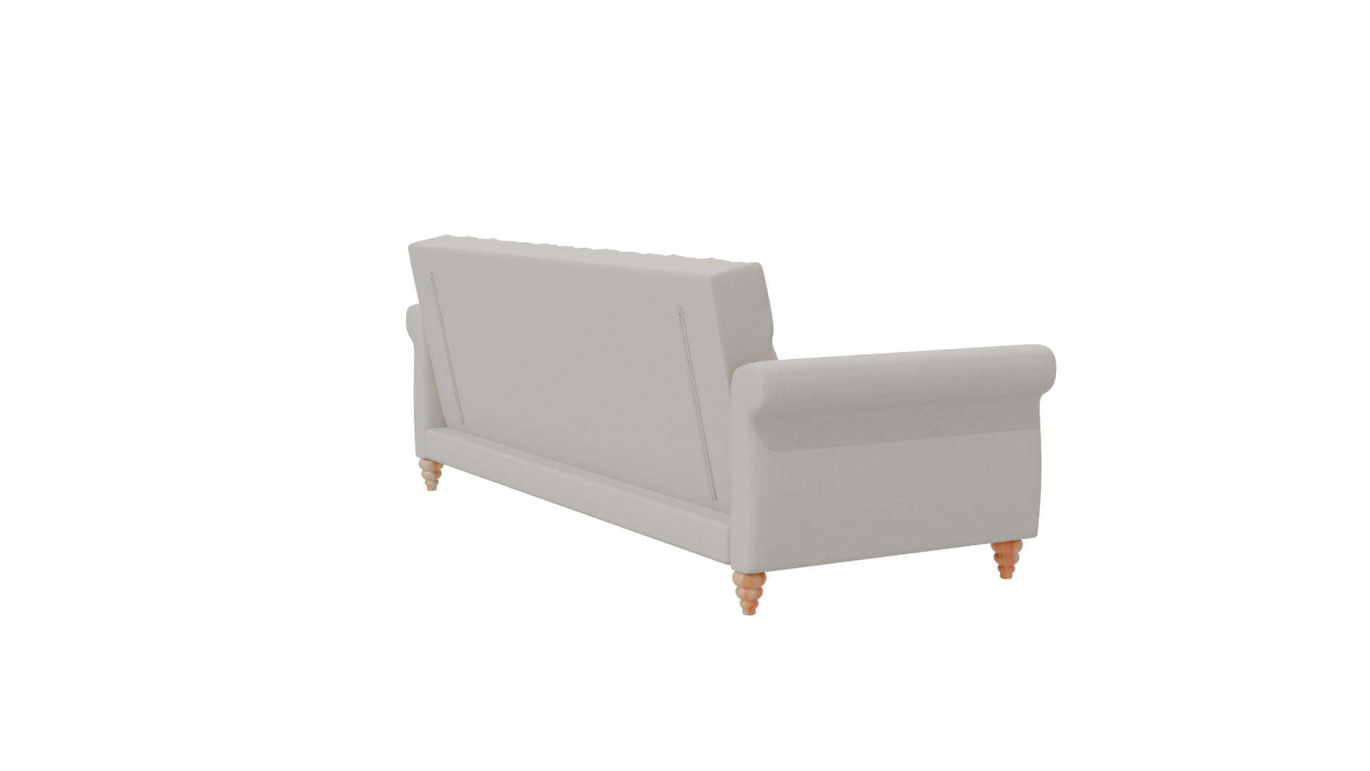 Elegant Modern Tufted Sofa 3D Model - Professional 3D Model Render 7