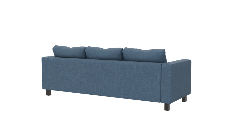 Modern L-Shaped Sofa 3D Model - Professional 3D Model Render 6
