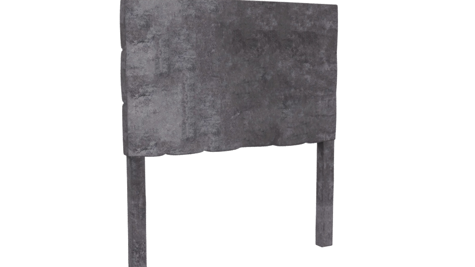 Stylized Industrial Wall Panel 3D - Professional 3D Model Render 4