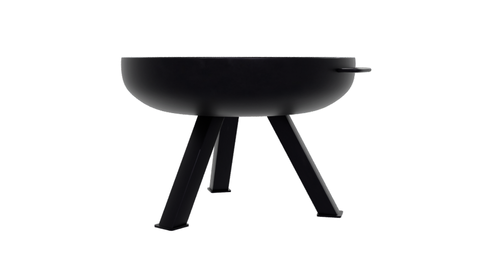 Contemporary Fire Pit 3D Model - Professional 3D Model Render 12