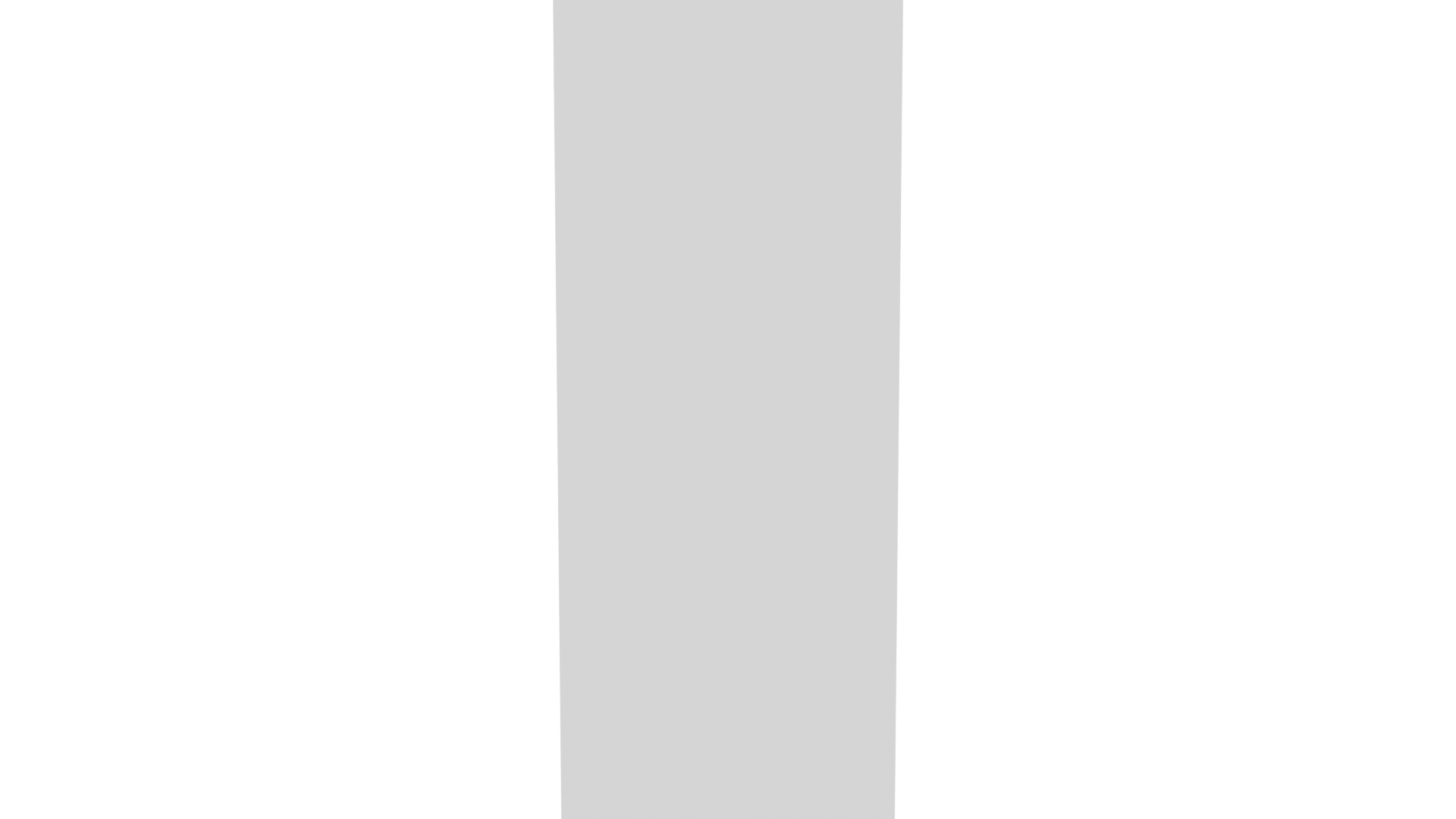 Minimalist Tall Storage Cabinet 3D - Professional 3D Model Render 5