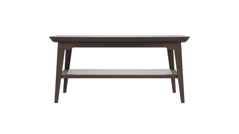 Stylish Coffee Table 3D Model - Professional 3D Model Render 11