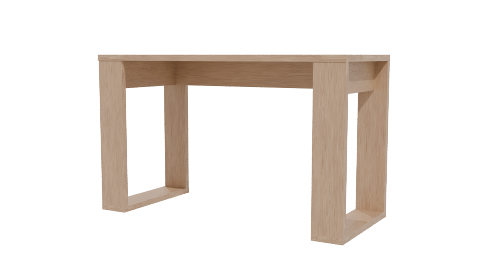 Stylish Wooden Table 3D Model - Professional 3D Model Render 12