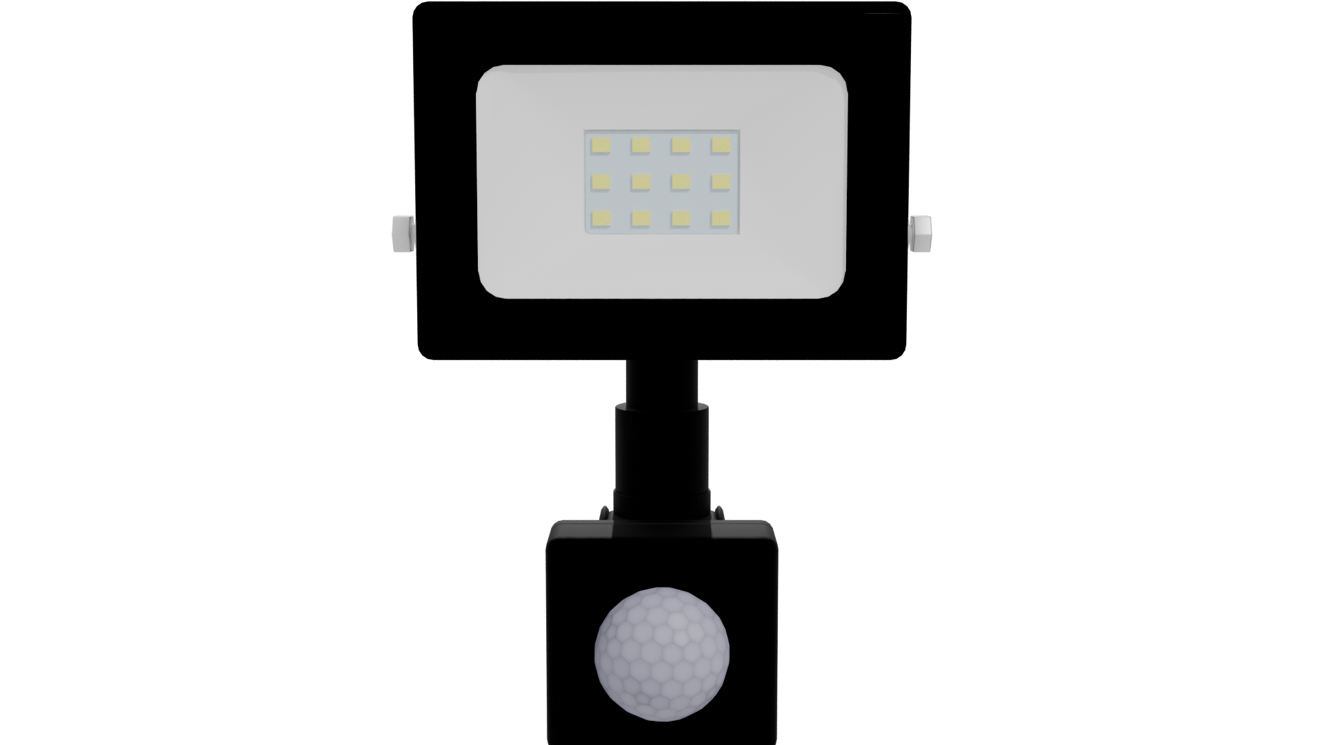 LED Floodlight 3D Model - Professional 3D Model Render 11