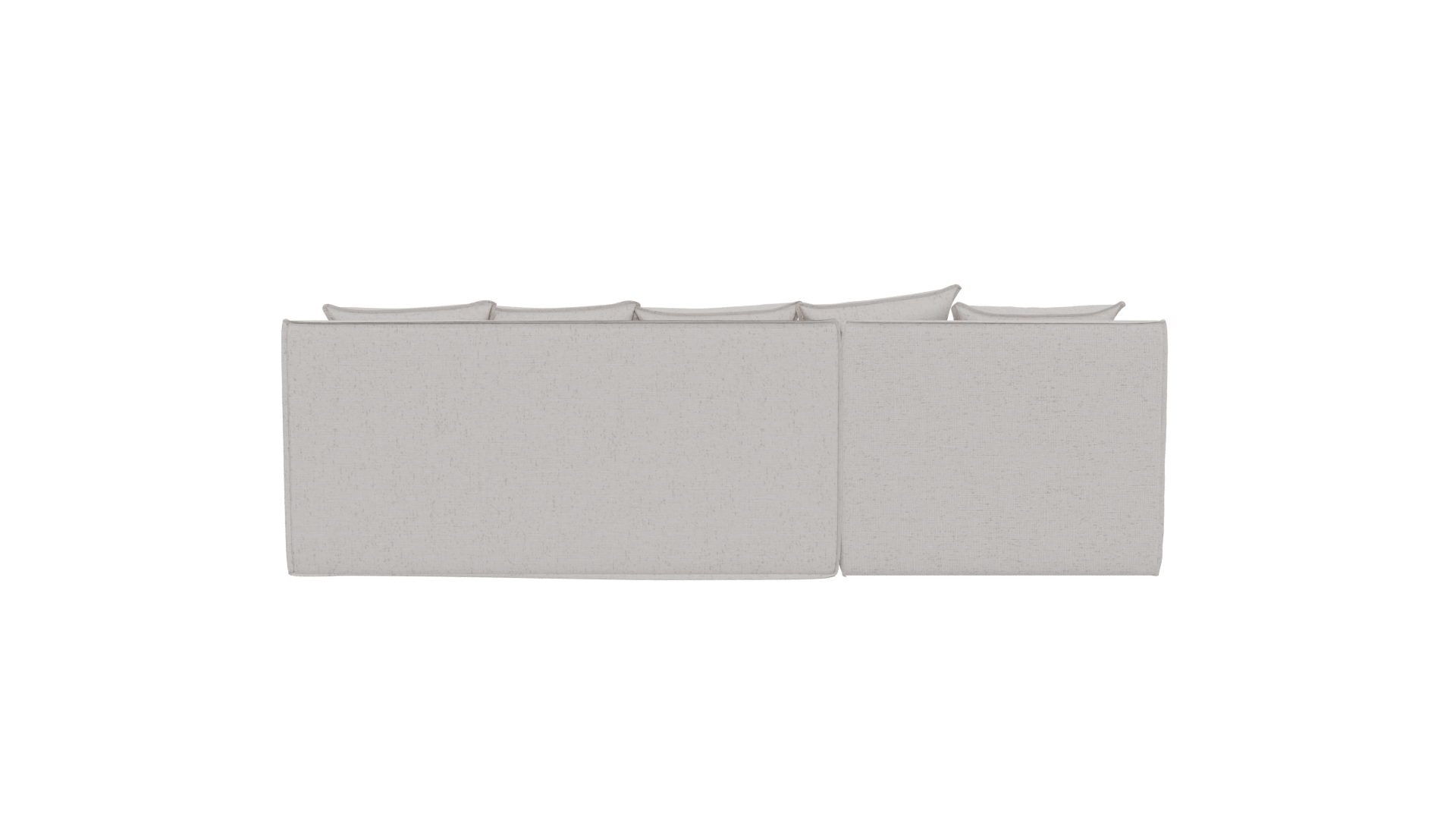 Contemporary L-Shaped Sofa 3D - Professional 3D Model Render 5