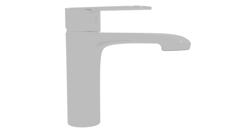 Stylish Metal Waste Disposal Unit - Professional 3D Model Render 9