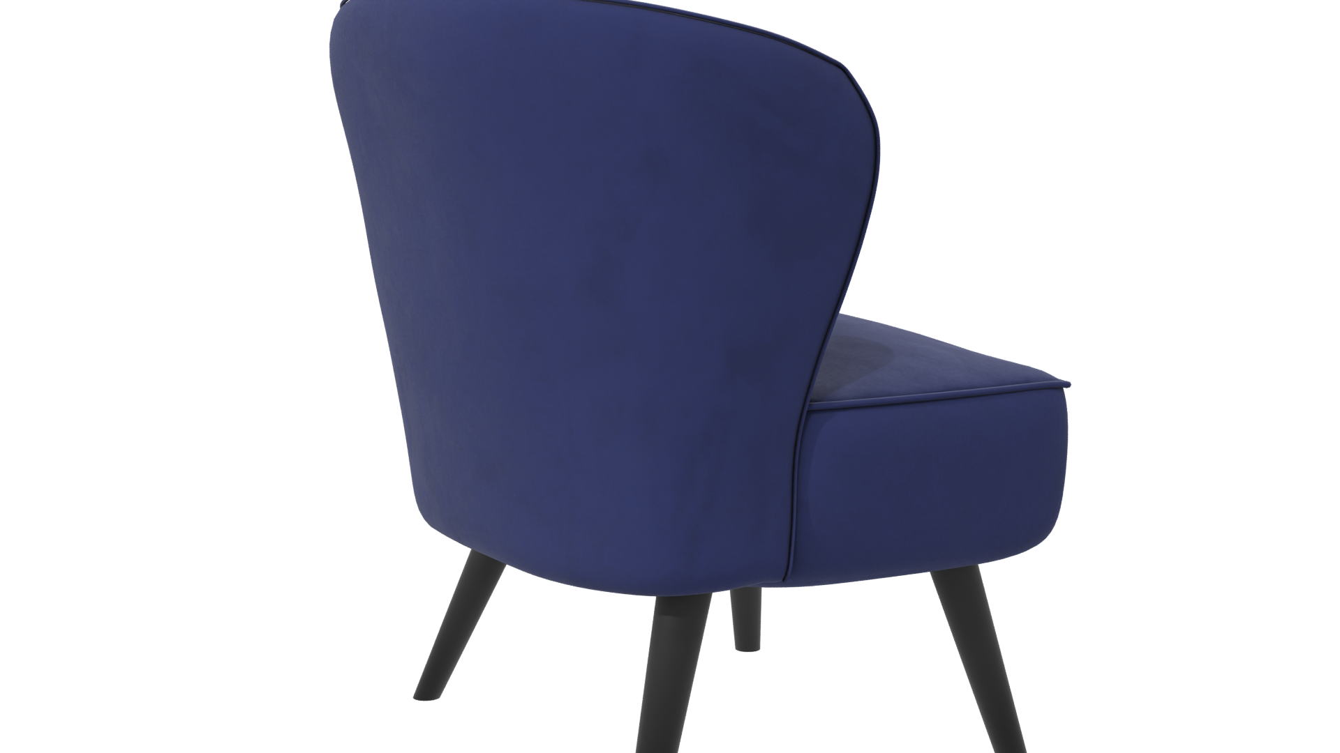 Stylish Modern Fabric Accent Chair 3D Model - Professional 3D Model Render 7