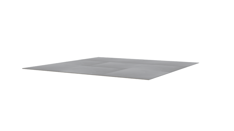 Stylized Gray Floor Tile Set - Professional 3D Model Render 9