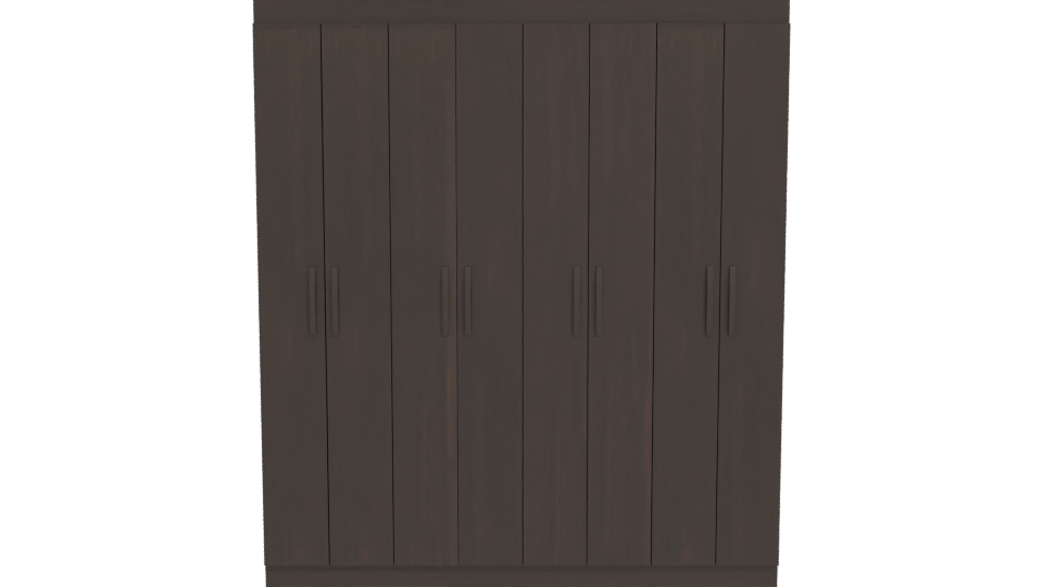 Elegant Mahogany Closet 3D Model - Professional 3D Model Render 11