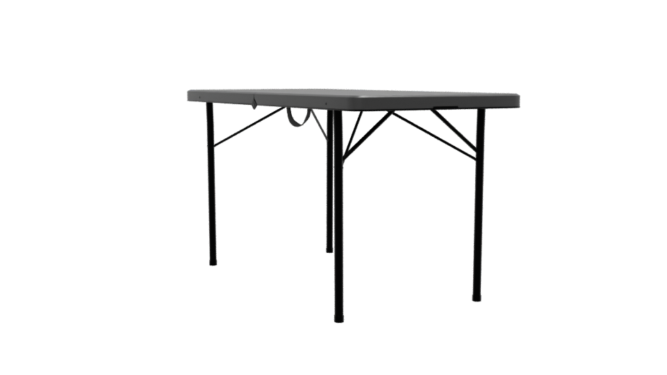Sleek Modern Folding Table 3D Model - Professional 3D Model Render 13