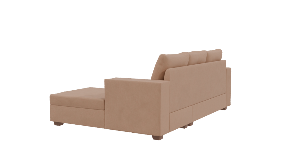 Stylish Modern Sofa 3D Model - Professional 3D Model Render 3
