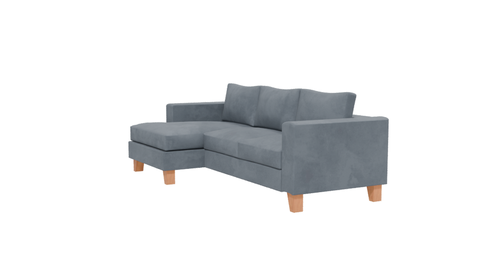 Stylish Modular Sectional Sofa 3D Model - Professional 3D Model Render 13