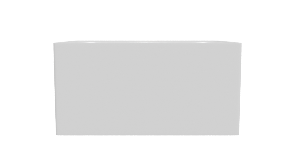 Sleek Minimalist Freestanding Bathtub 3D Model - Professional 3D Model Render 11