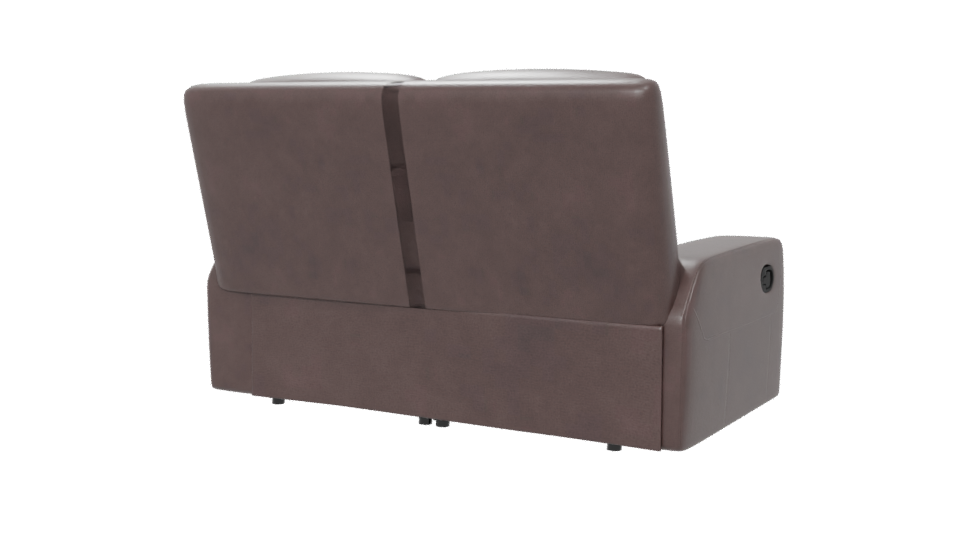 Stylish Reclining Sofa 3D Model - Professional 3D Model Render 6