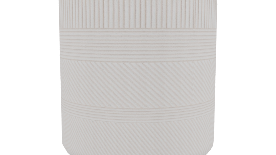 Stylish Ceramic Planter Model - Professional 3D Model Render 3