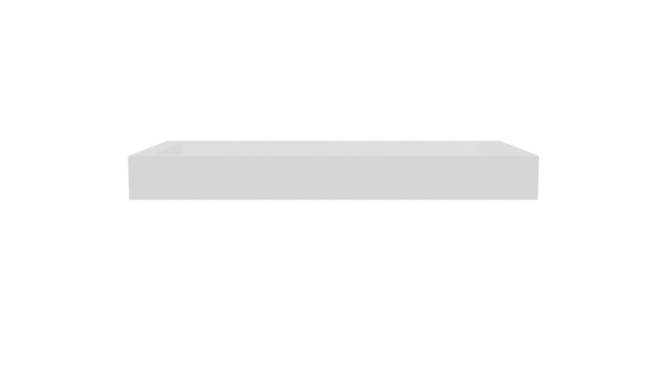 Minimalist Simple Tray Model 3D - Professional 3D Model Render 5