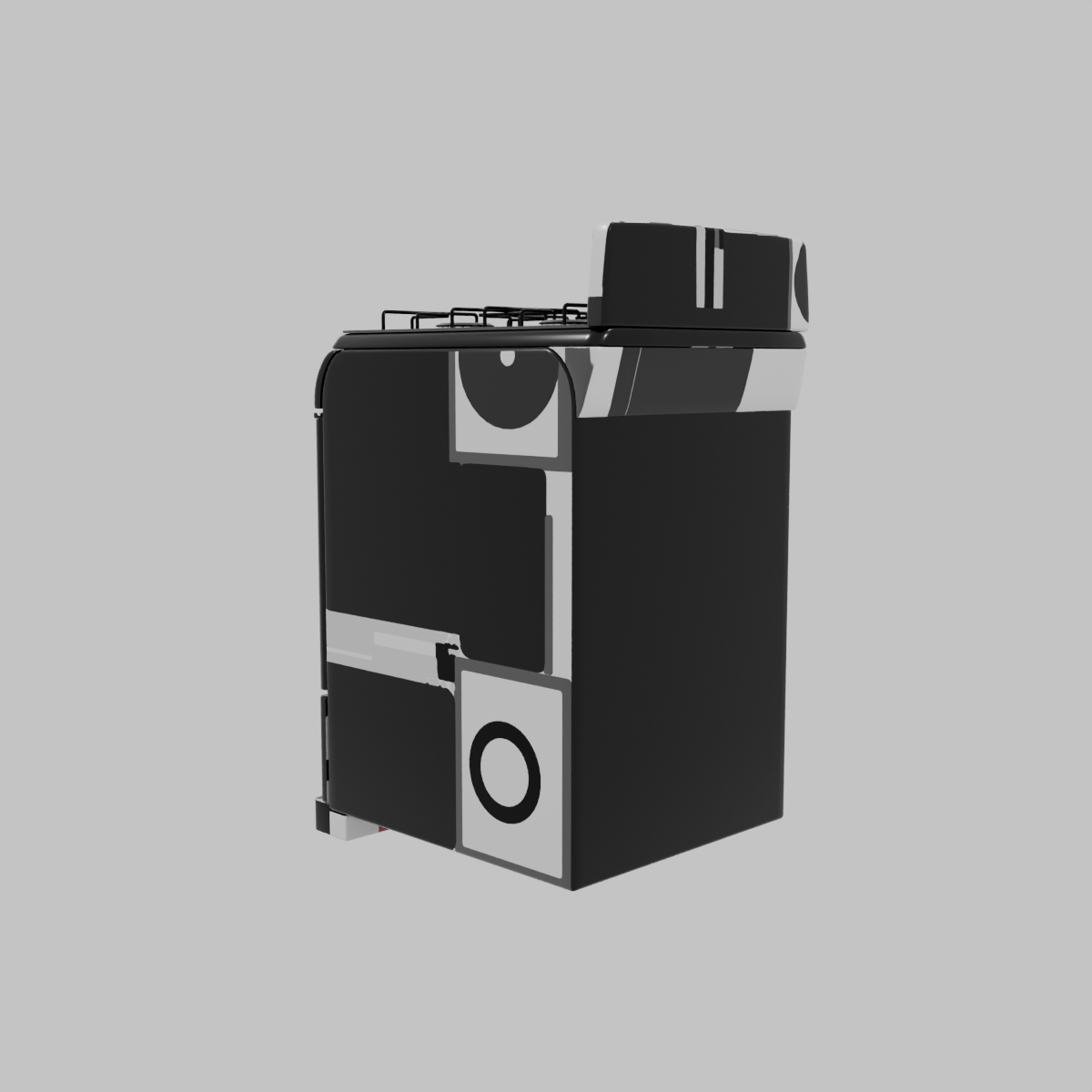 Estufa Mabe de Piso 20" con 4 Quemadores de Gas