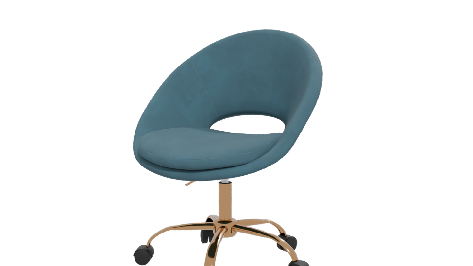 Stylish Modern Office Chair 3D - Professional 3D Model Render 12