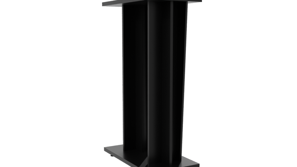 Sleek Modern Console Table 3D Model - Professional 3D Model Render 7