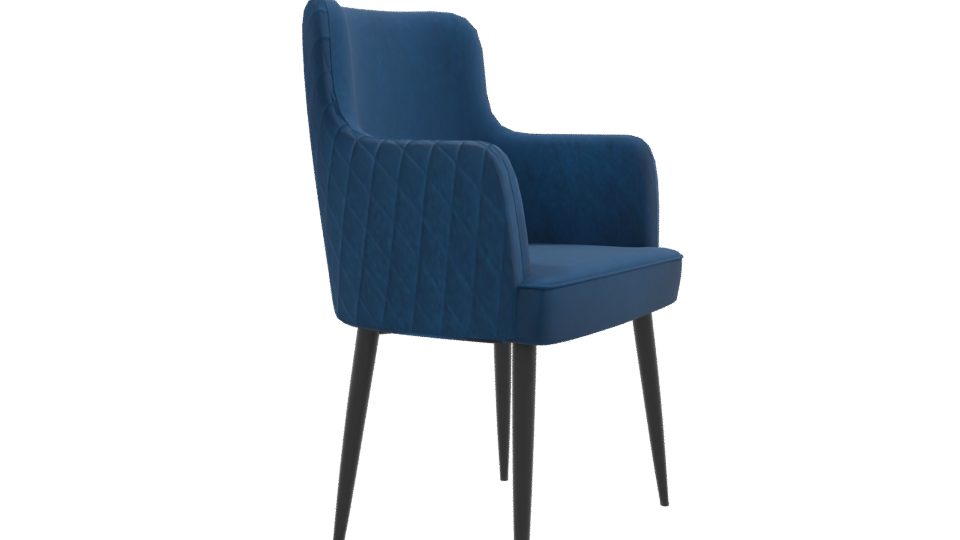 Contemporary Harper Accent Chair 3D - Professional 3D Model Render 9