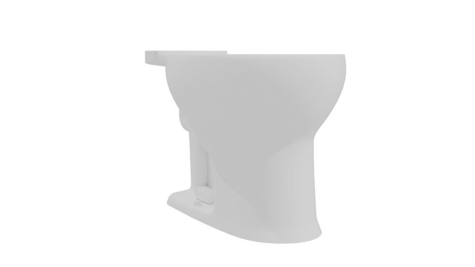 Stylish Bathroom Toilet Model 3D - Professional 3D Model Render 10