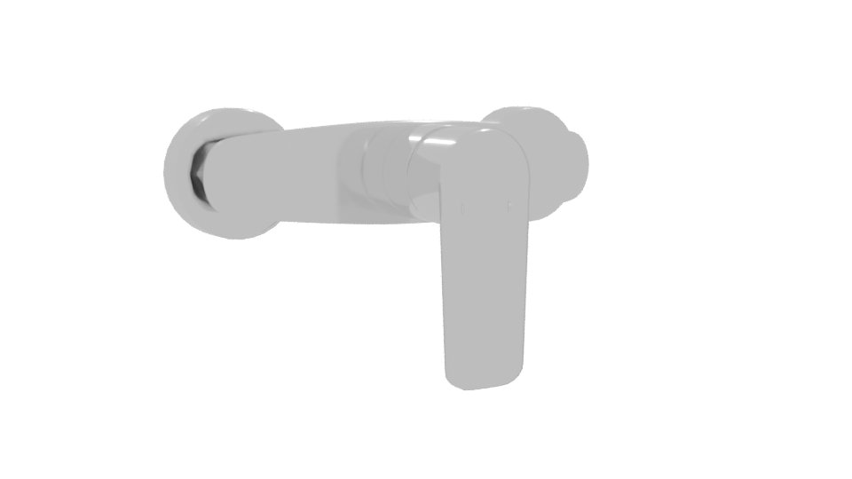 Sleek Modern Bathroom Faucet 3D Model - Professional 3D Model Render 10