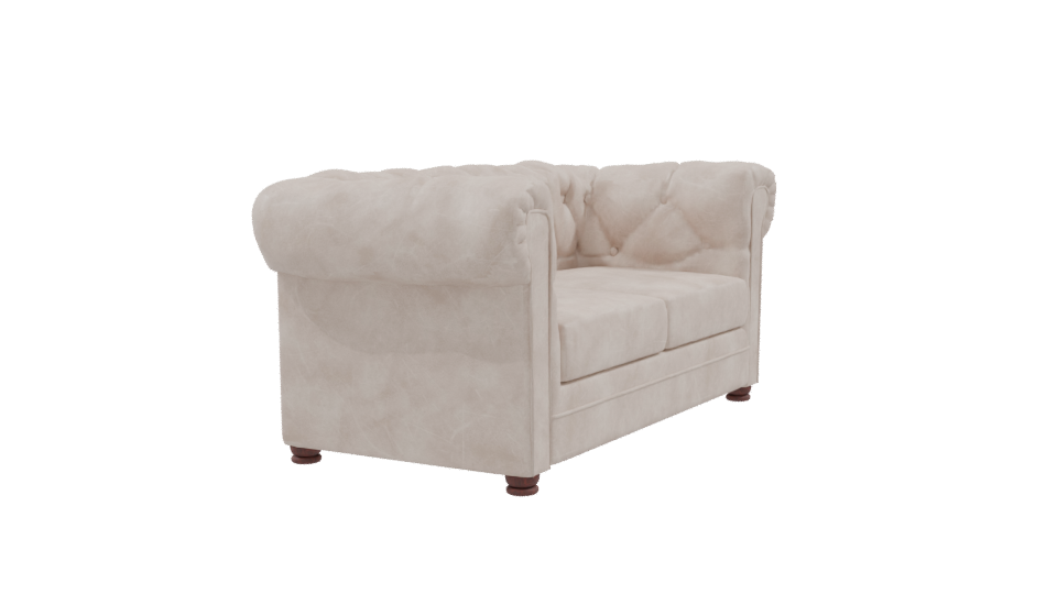 Chesterfield Sofa 3D Model - Professional 3D Model Render 9