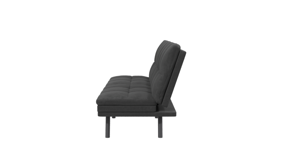 Contemporary Fabric Sofa 3D Model - Professional 3D Model Render 2