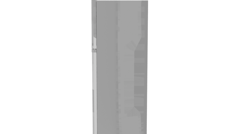 Modern Household Refrigerator 3D - Professional 3D Model Render 2