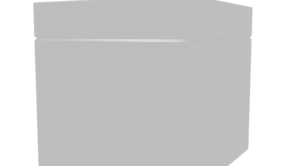 Stylish Built-In Kitchen Oven 3D - Professional 3D Model Render 3