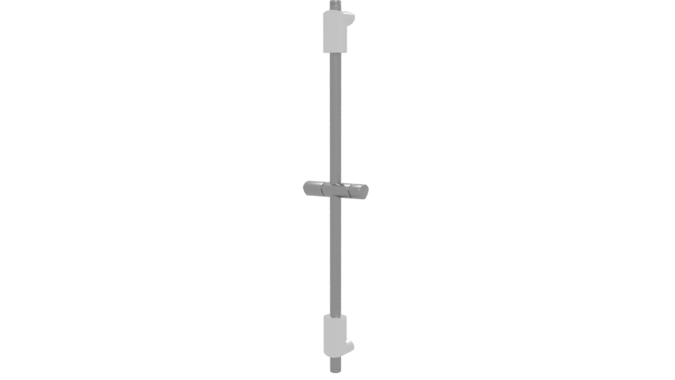 Stylish Minimalist Vertical Rod - Professional 3D Model Render 12