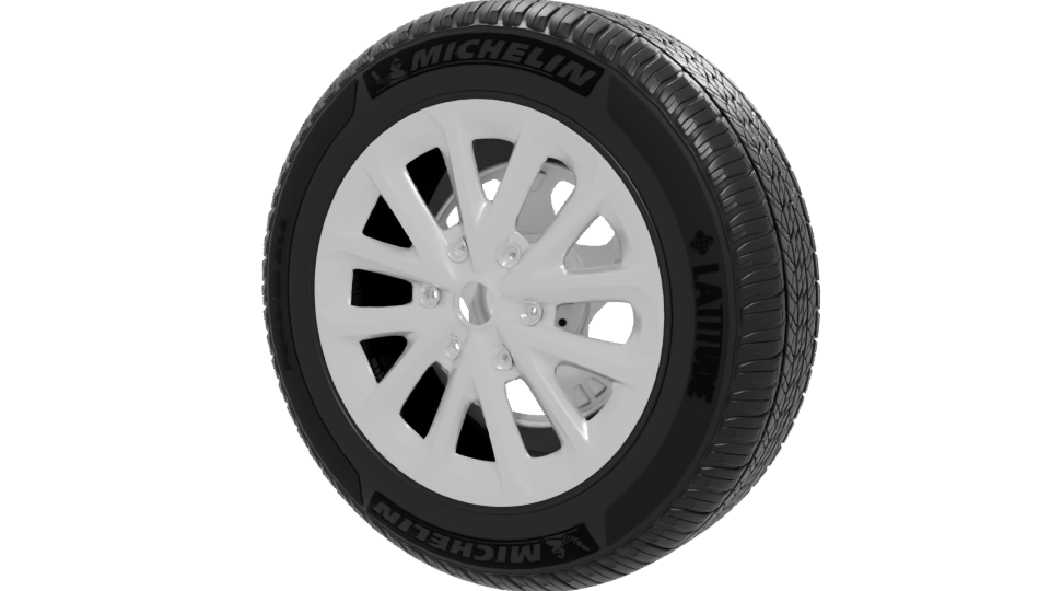 Stylish Alloy Wheel Model 3D - Professional 3D Model Render 12