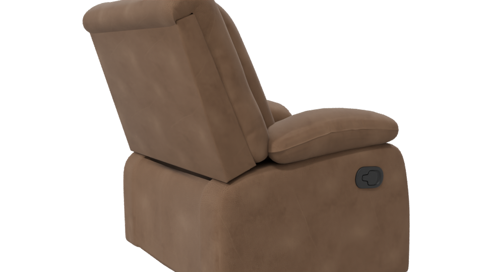 Stylish Reclining Armchair 3D - Professional 3D Model Render 7