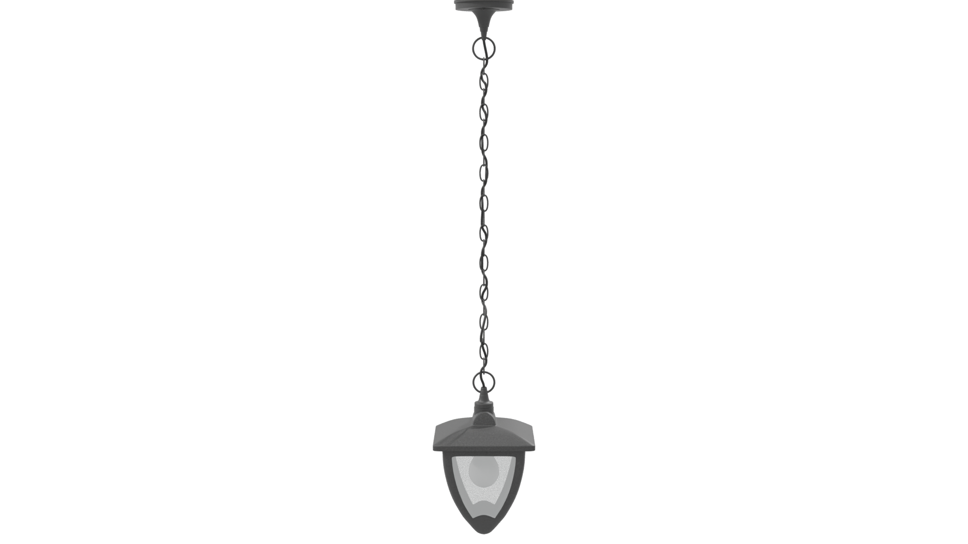 Elegant Hanging Light Fixture 3D - Professional 3D Model Render 8