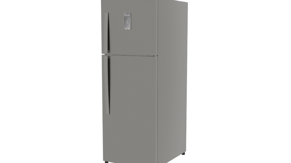 Sleek Stainless Steel Refrigerator 3D - Professional 3D Model Render 12