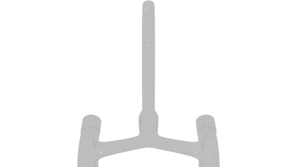 Stylish Contemporary Kitchen Faucet 3D Model - Professional 3D Model Render 5