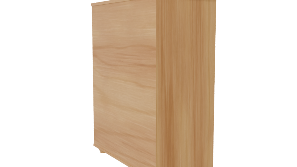 Stylish Modern Wooden Dresser 3D Model - Professional 3D Model Render 7