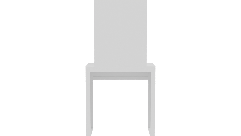 Elegant Makeup Vanity Table 3D - Professional 3D Model Render 5