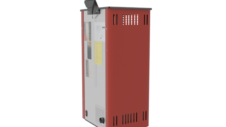 Calefactor Pellet Albtrot 3D Model - Professional 3D Model Render 7