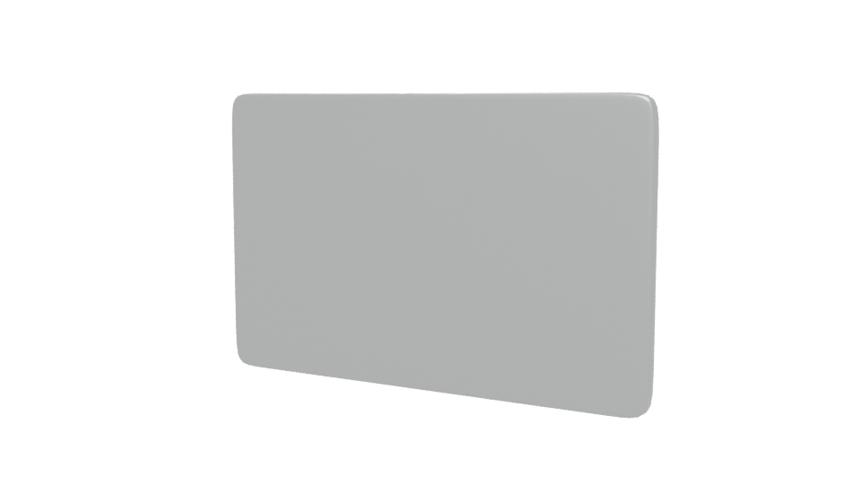 Stylish Brushed Metal Plate 3D - Professional 3D Model Render 6